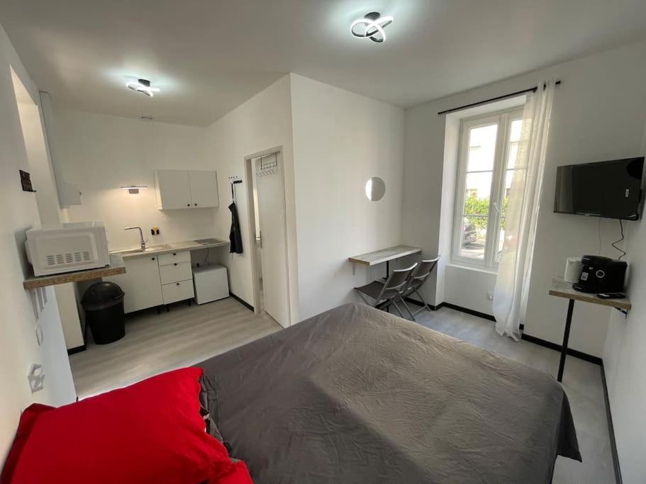 Studio A2 18M2 Cosy 5Minutes Gare Parking Gratuit Rue De La Mure Roanne Dış mekan fotoğraf